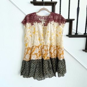 Free People Boho Chic sleeveless tunic top